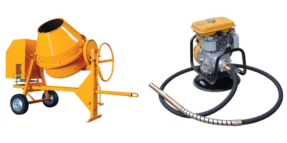 Concrete Vibrator and Concrete Mixer Socete Eco Ltd Construction Equipment Supply
