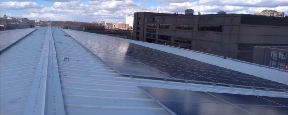 Partial View of Finished Installation at the University of Winnipeg (Manitoba, Canada)