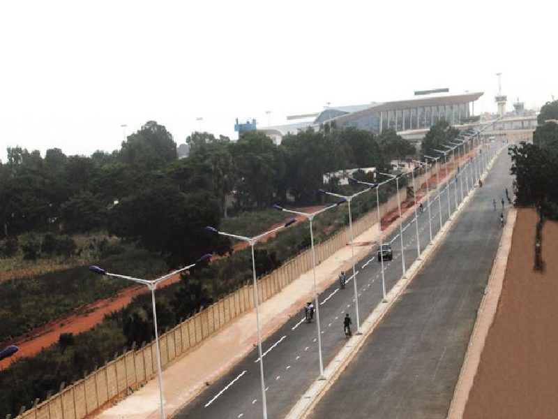 Road To Gnassingde Eyadema Intenational Airport -Socete Eco Ltd Projects